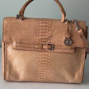 BrahminTan Snake Print Women's Bag